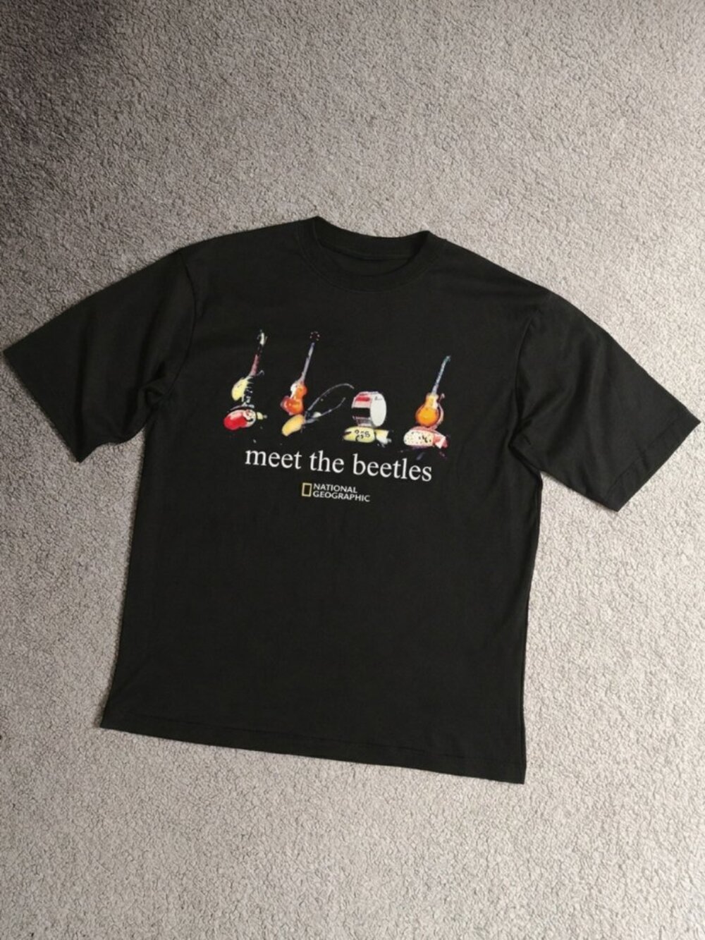 National Geographic Meet The Beetles cotton shirt